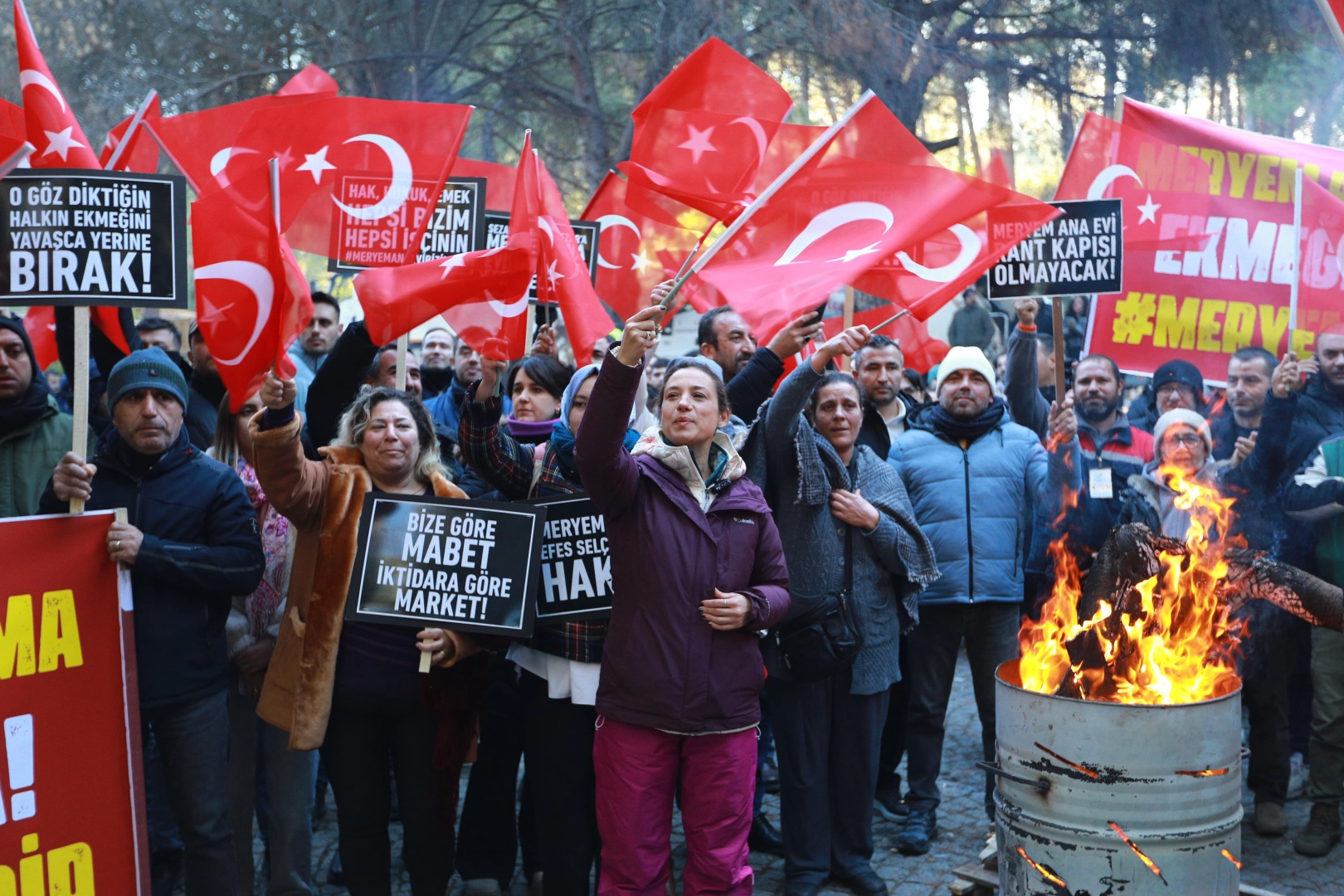 Efes Selçuk’taki Meryem Ana Nöbeti’nde 3’üncü gün