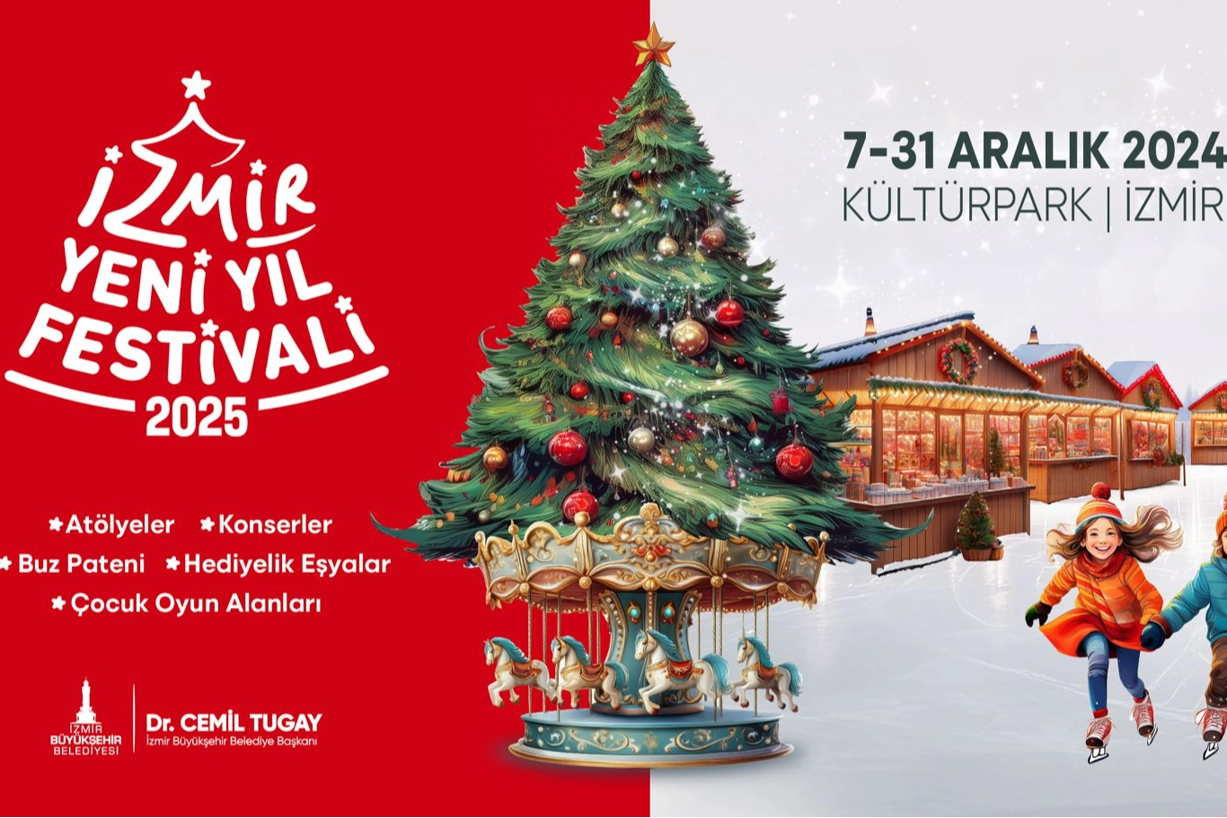 İzmir 2025’e Yeni Yıl Festivali ile girecek