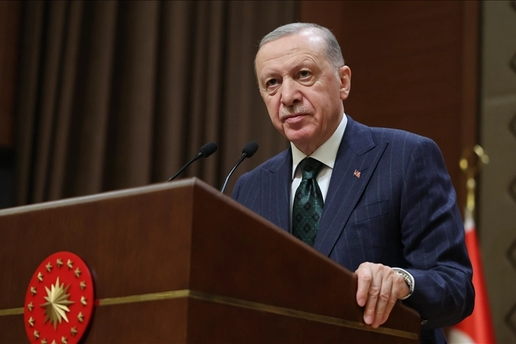 Cumhurbaşkanı Erdoğan'dan şehit ailelerine başsağlığı mesajı