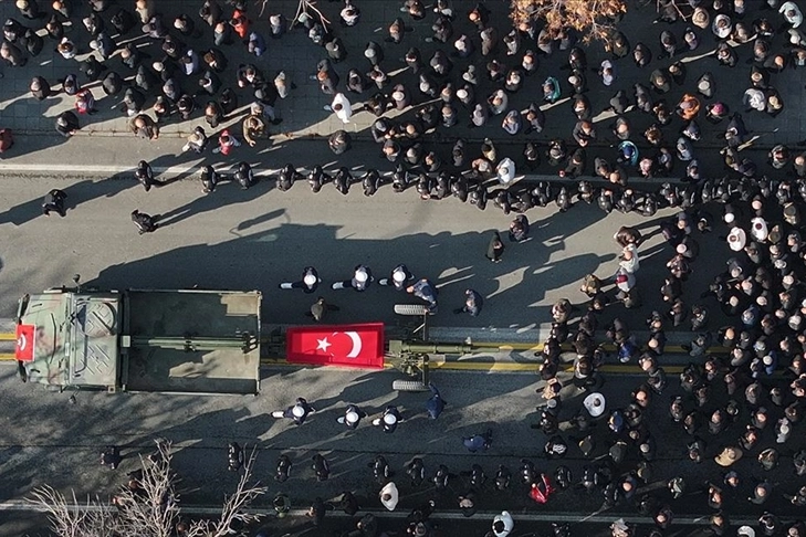  Şehit Tuğgeneral İsa Baydilli son yolculuğuna uğurlandı