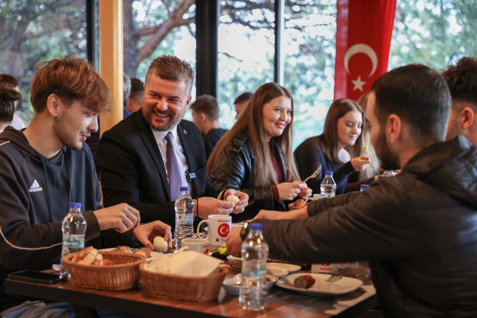 Buca'dan Kuzey Makedonya’ya dostluk eli: Başkan Duman gençlerle buluştu