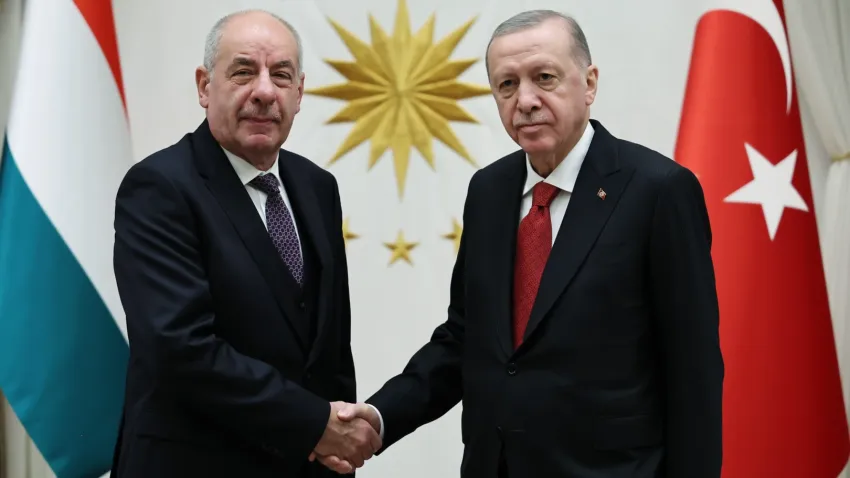 Cumhurbaşkanı Erdoğan, Macaristan Cumhurbaşkanı Sulyok ile görüştü haberinin görseli