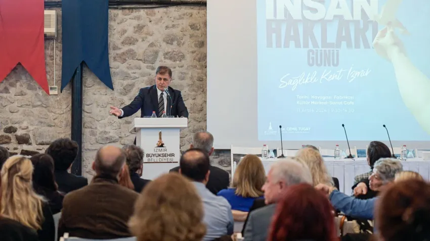 Dünya İnsan Hakları Günü’nde Başkan Tugay’dan açlık, yoksulluk, işsizlik mesajı