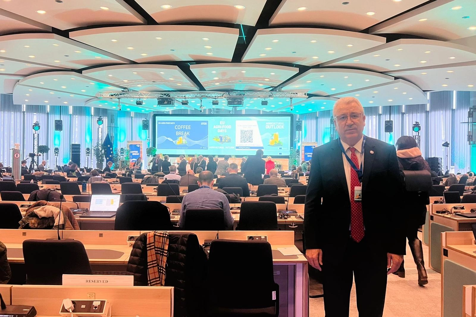 Ege Üniversitesi, tarımın geleceği için Brüksel’de “Tarım Vizyonu (2023-2035)” toplantısına katıldı haberinin görseli