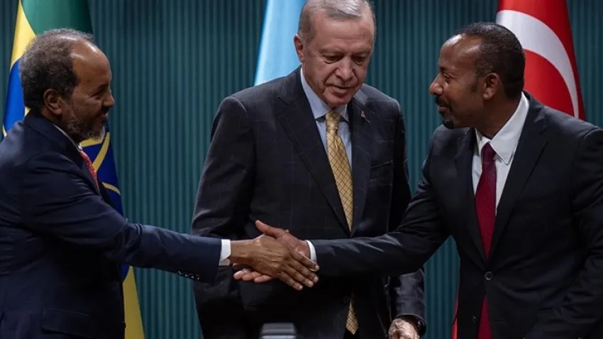 Etiyopya-Somali krizinde Türkiye'nin diplomasi zaferi haberinin görseli