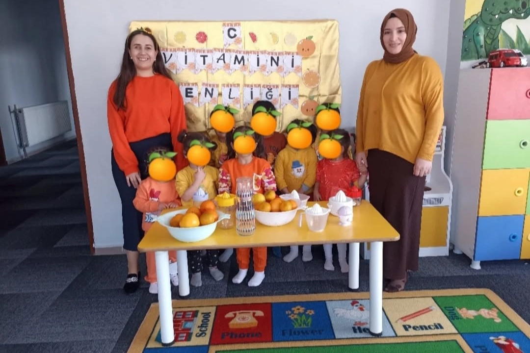 Öğrencilere C Vitamini farkındalığı haberinin görseli