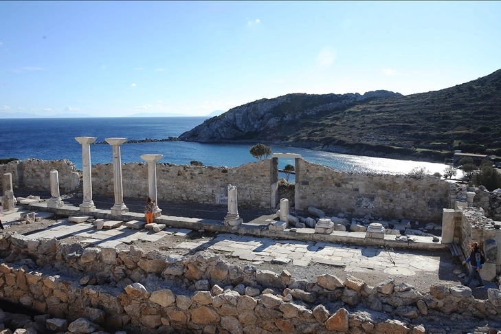 Knidos Antik Kenti'nde 5. ve 7. yüzyıla ait önemli bulgular elde edildi