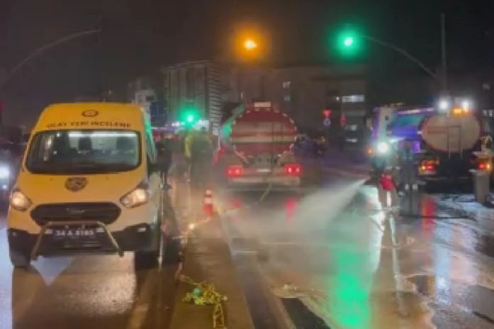 İstanbul’da korkunç kaza: Tankerin altında kalan çocuk hayatını kaybetti haberinin görseli