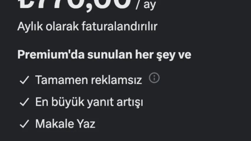 X Premium+ aboneliklerine zam