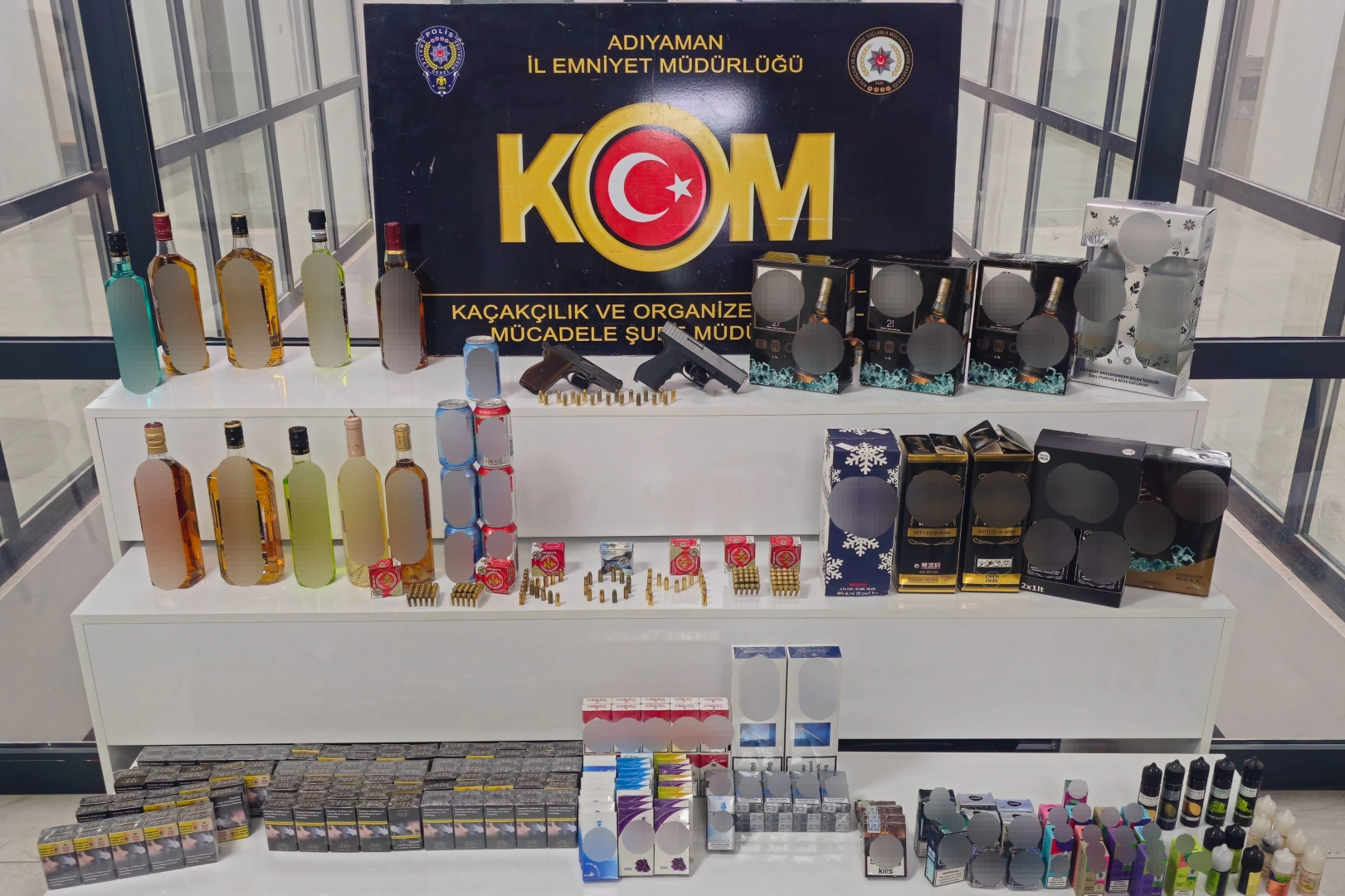 Kaçak alkol operasyonu: 1 kişi gözaltına alındı