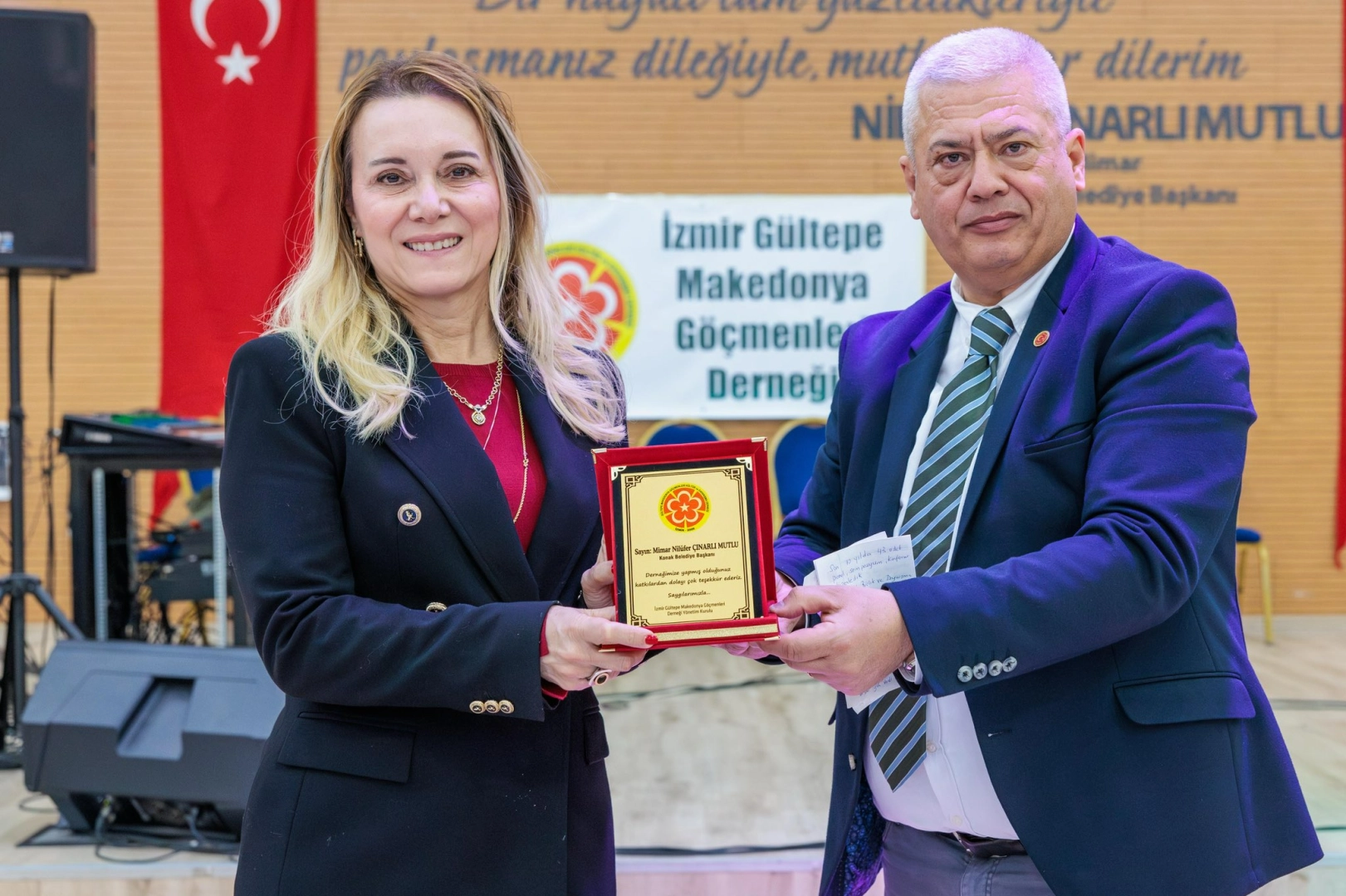 Başkan Mutlu Makedonya göçmenleri ile buluştu