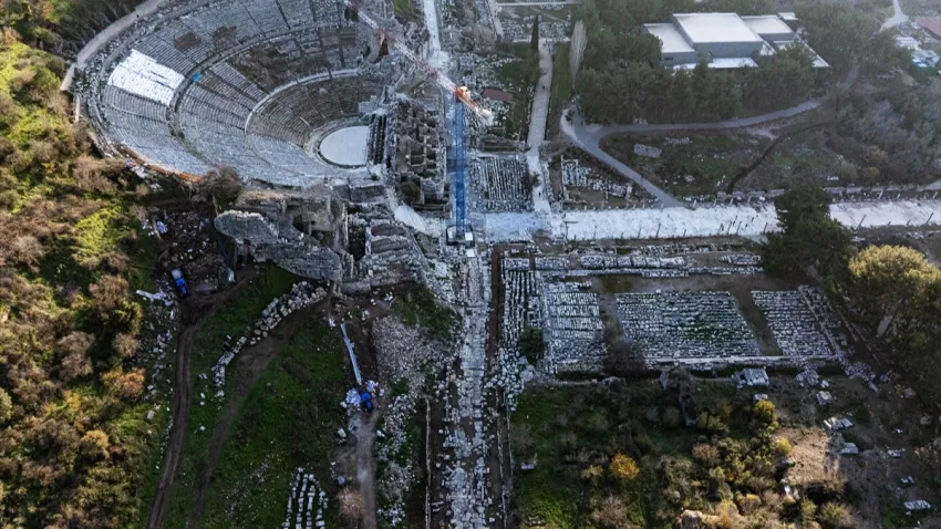 Efes Ören Yeri'nin girişi değiştirilecek, yeni gezi rotaları açılacak haberinin görseli