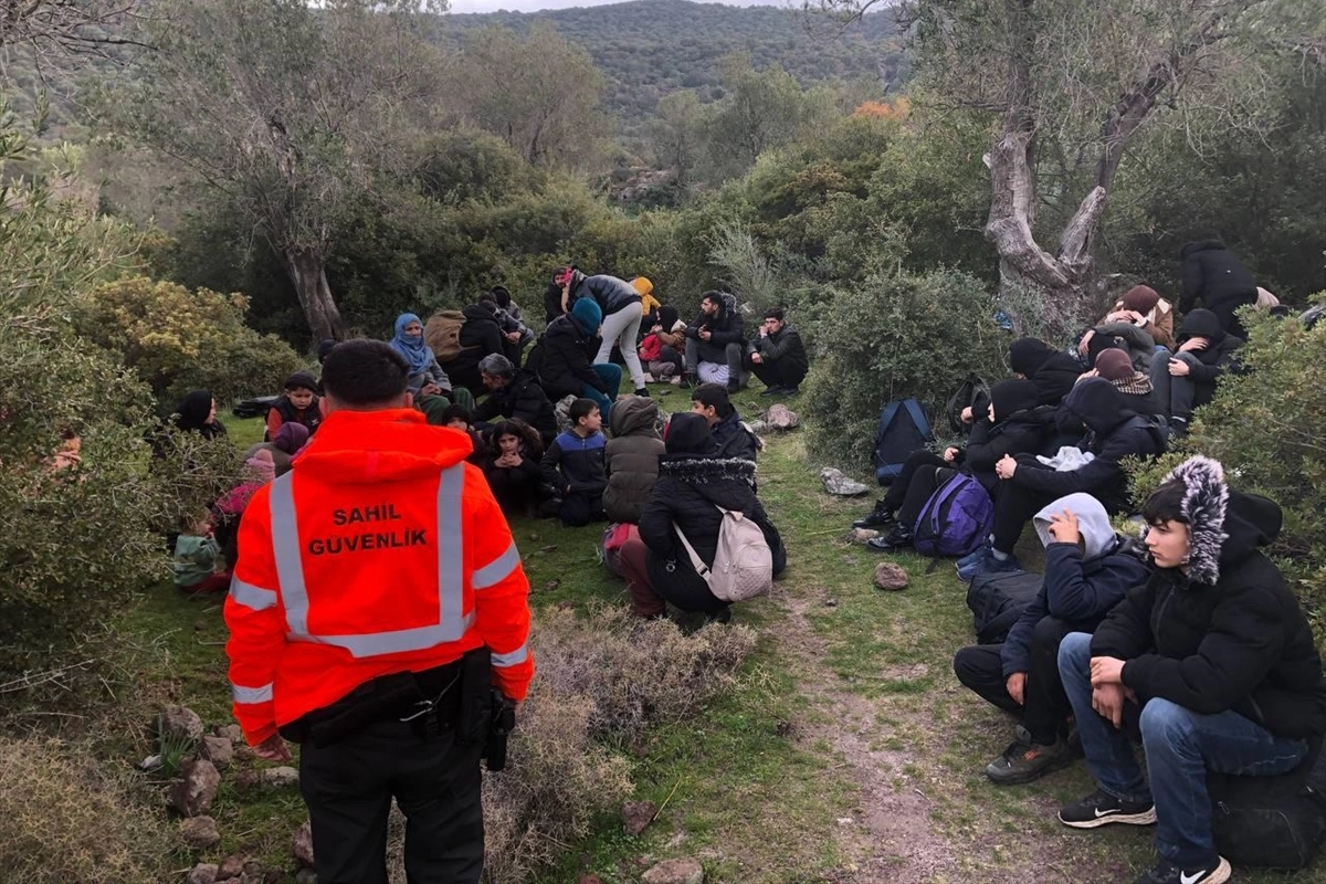 İzmir haber: 48 düzensiz göçmen yakalandı