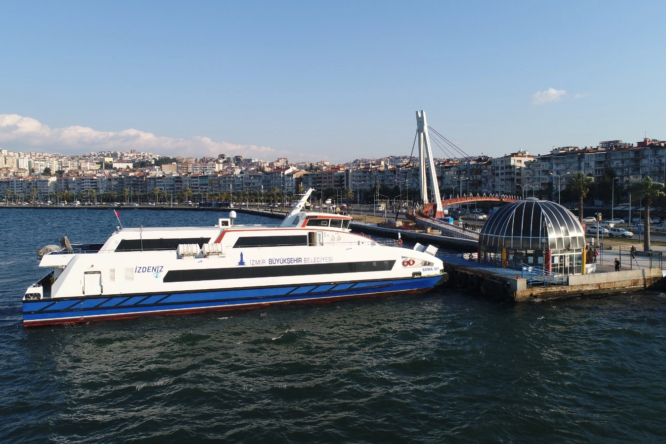 Göztepe ve Karantina iskeleleri yeniden hizmete açılıyor