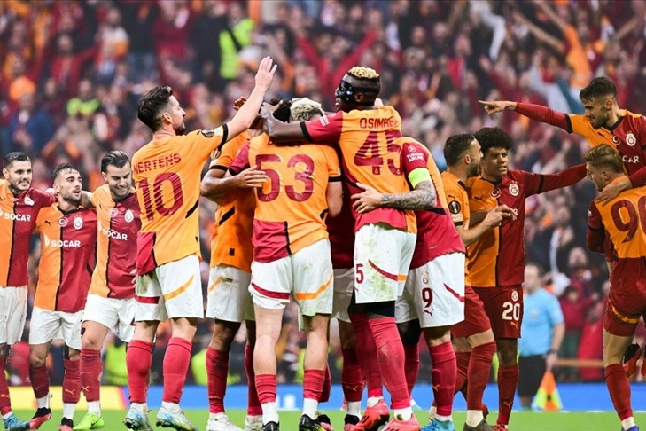 Galatasaray, Avrupa'nın zirvesinde!