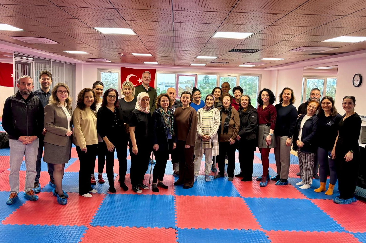 İzmir'de MS hastaları pilates desteği