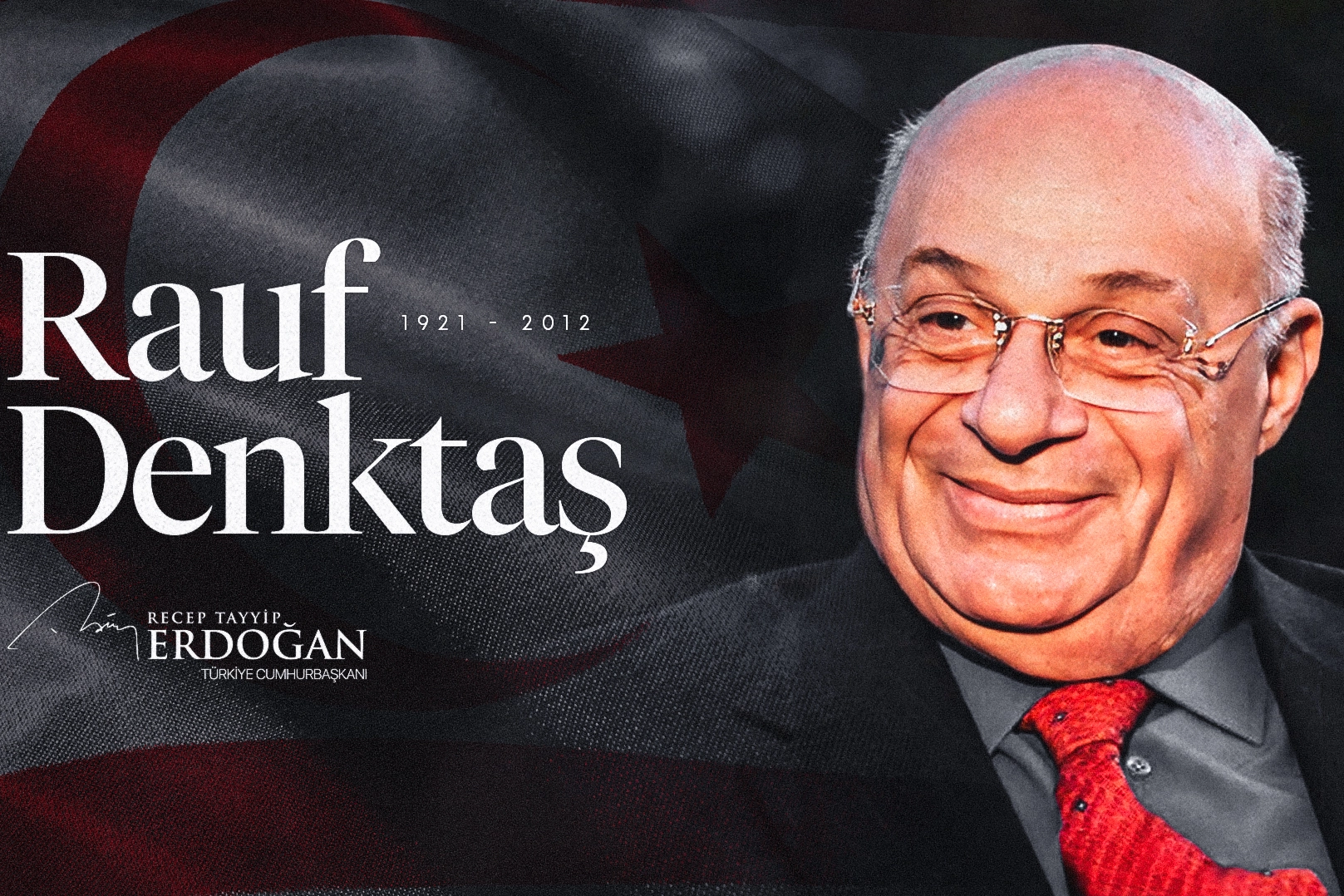 Cumhurbaşkanı Erdoğan, Rauf Denktaş'ı andı haberinin görseli