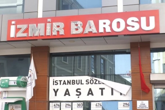 İzmir Barosu’ndan İstanbul Barosu’na yönelik müdahaleye tepki