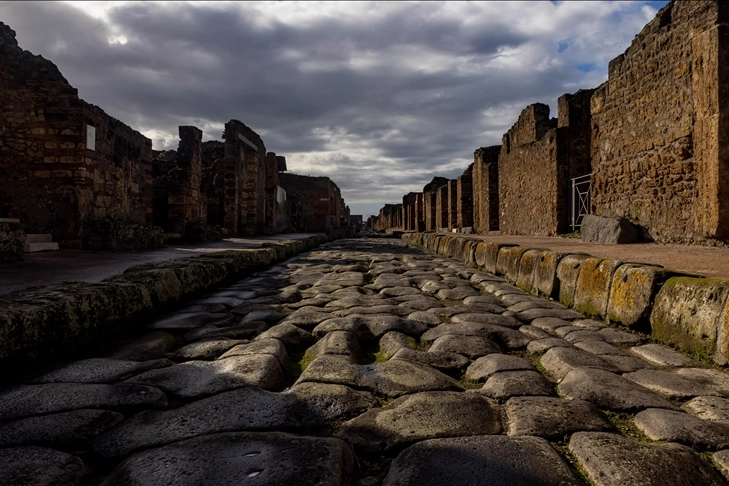 Pompei Antik Kenti'nde termal banyo alanı keşfedildi