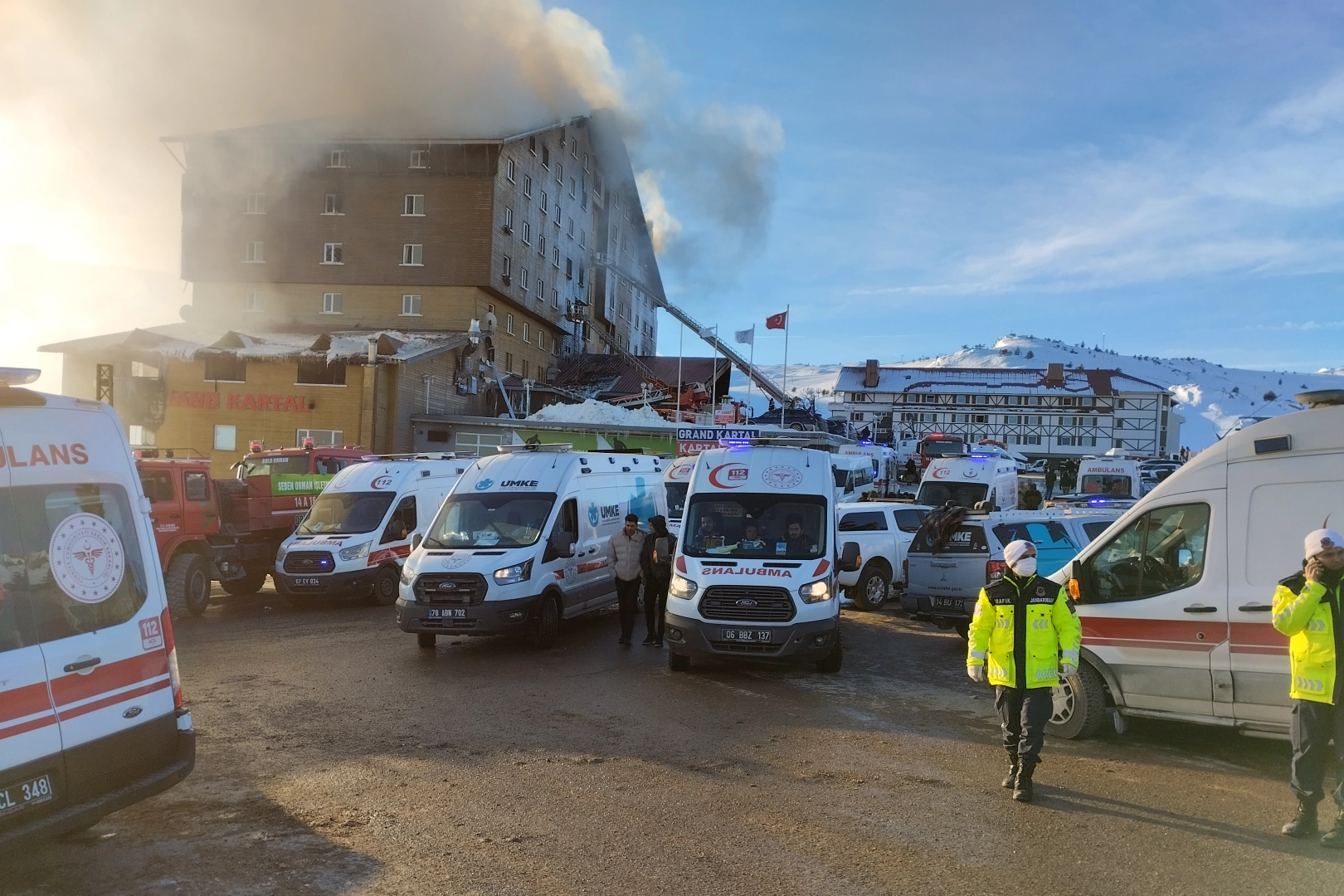 Kartalkaya’daki otel yangınına yayın yasağı