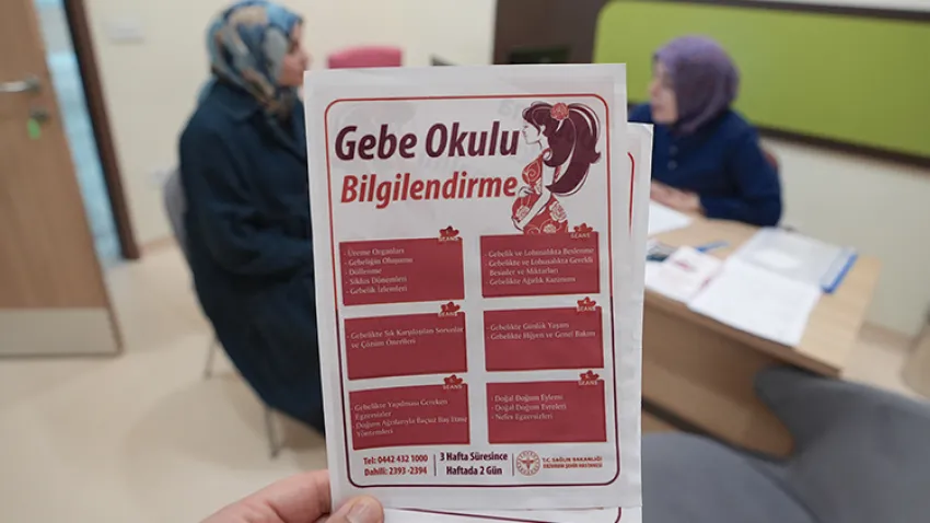 Her Ebeye Bir Gebe projesi Erzurum Şehir Hastanesi'nde başladı
