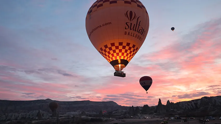 Kapadokya, yarıyıl tatilinde yerli turistlerin gözdesi oldu