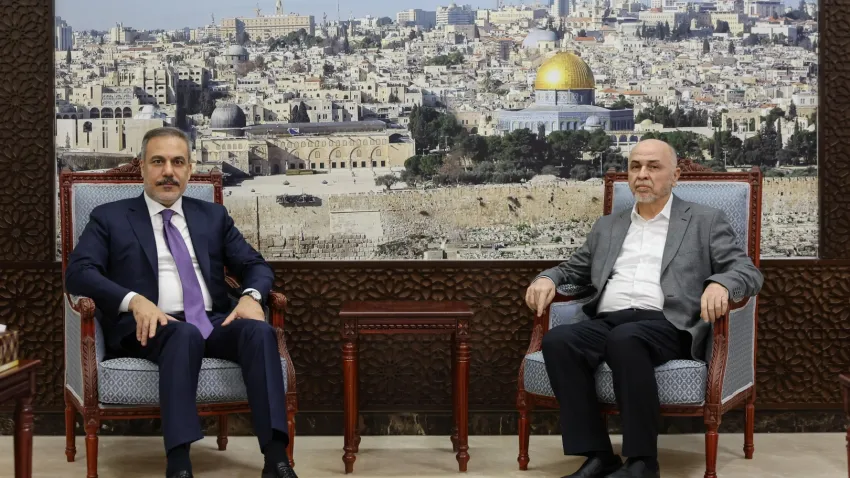 Bakan Fidan Hamas Şura Meclisi Başkanı ile görüştü: Hangi konular ele alındı? haberinin görseli