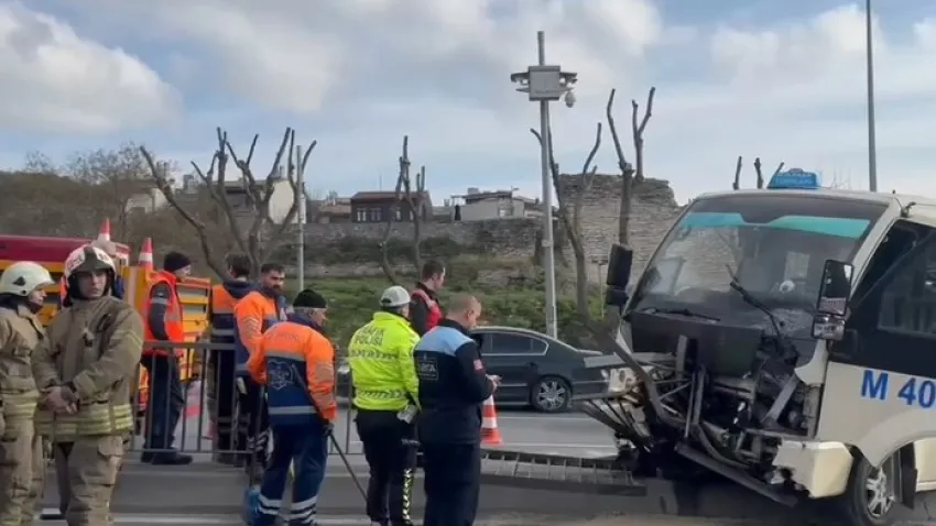 Eyüpsultan’da feci kaza: 1 kişi ağır yaralandı haberinin görseli