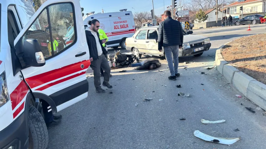 Kırşehir’de korkunç kaza: 1 ölü 1 yaralı haberinin görseli