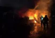 Konteyner alev alev yandı: Kullanılamaz hale geldi
