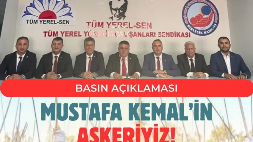 Tüm Yerel-Sen’den teğmenlere destek: 'En şaşmaz yargıç tarihtir' haberinin görseli