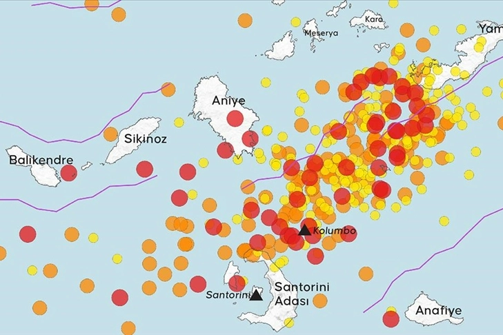 Ege Denizi'nde deprem!