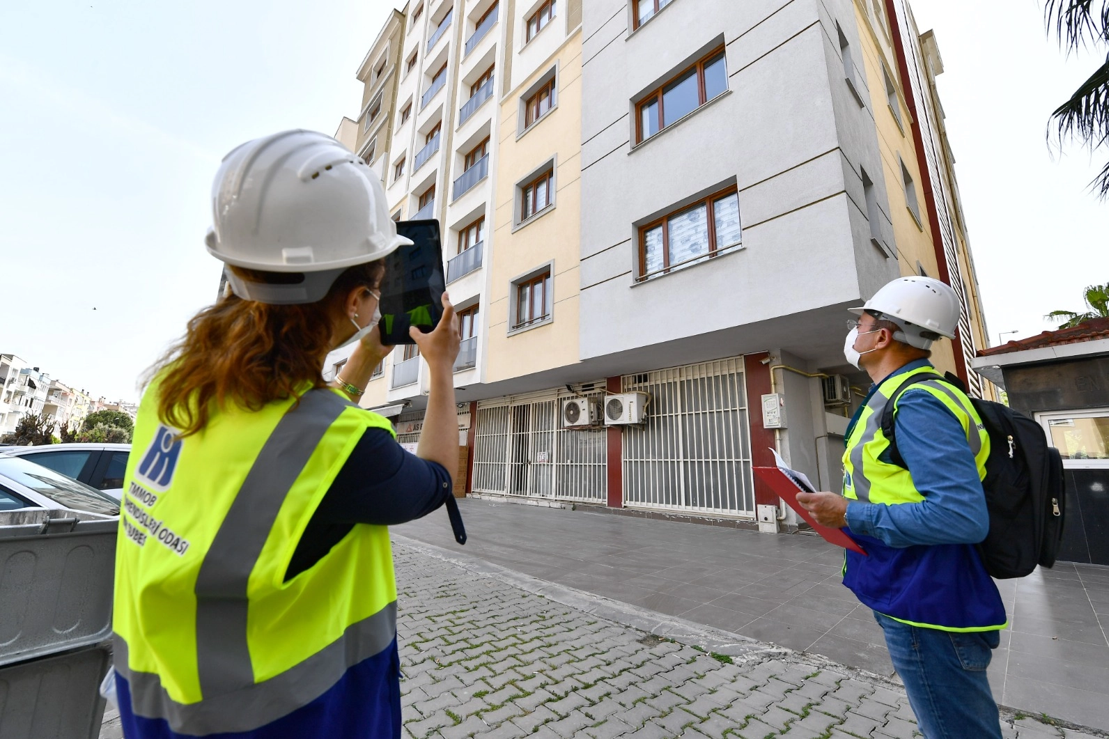 İzmir’de Bornova ve Bayraklı’da binaların üç boyutlu analizleri yapıldı