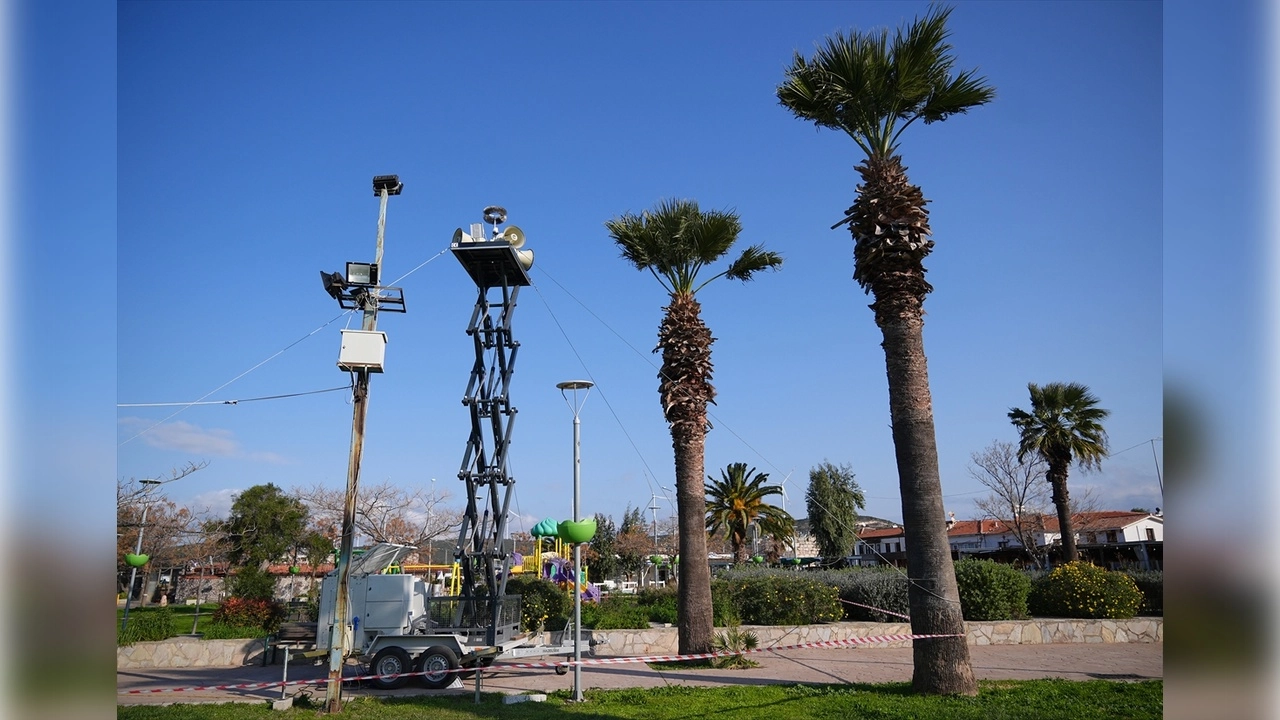 İzmir'de "mobil siren sistemi" faaliyete geçti