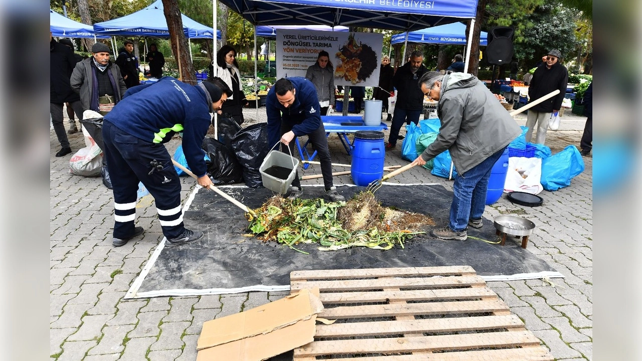 İzmir'de ekonomiye organik atık katkısı