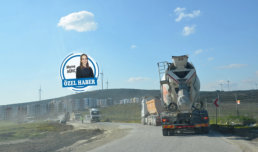 Seferihisar’da beton krizi: Mahallelinin hava ve can güvenliği tehlikede