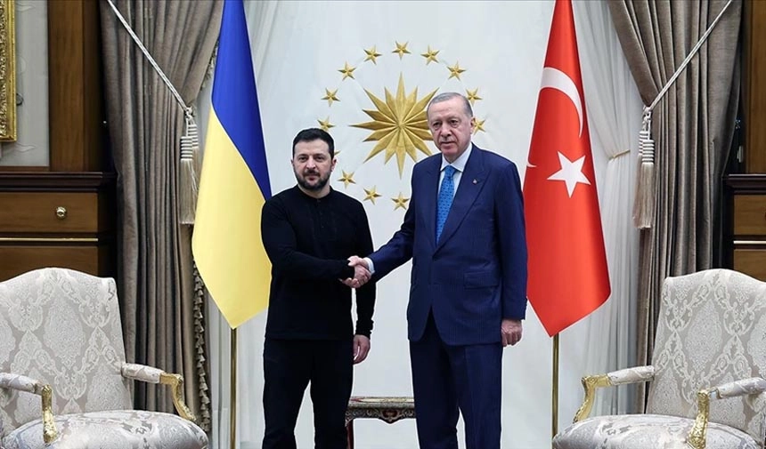 Cumhurbaşkanı Erdoğan, Ukrayna Devlet Başkanı Zelenskiy ile görüştü!