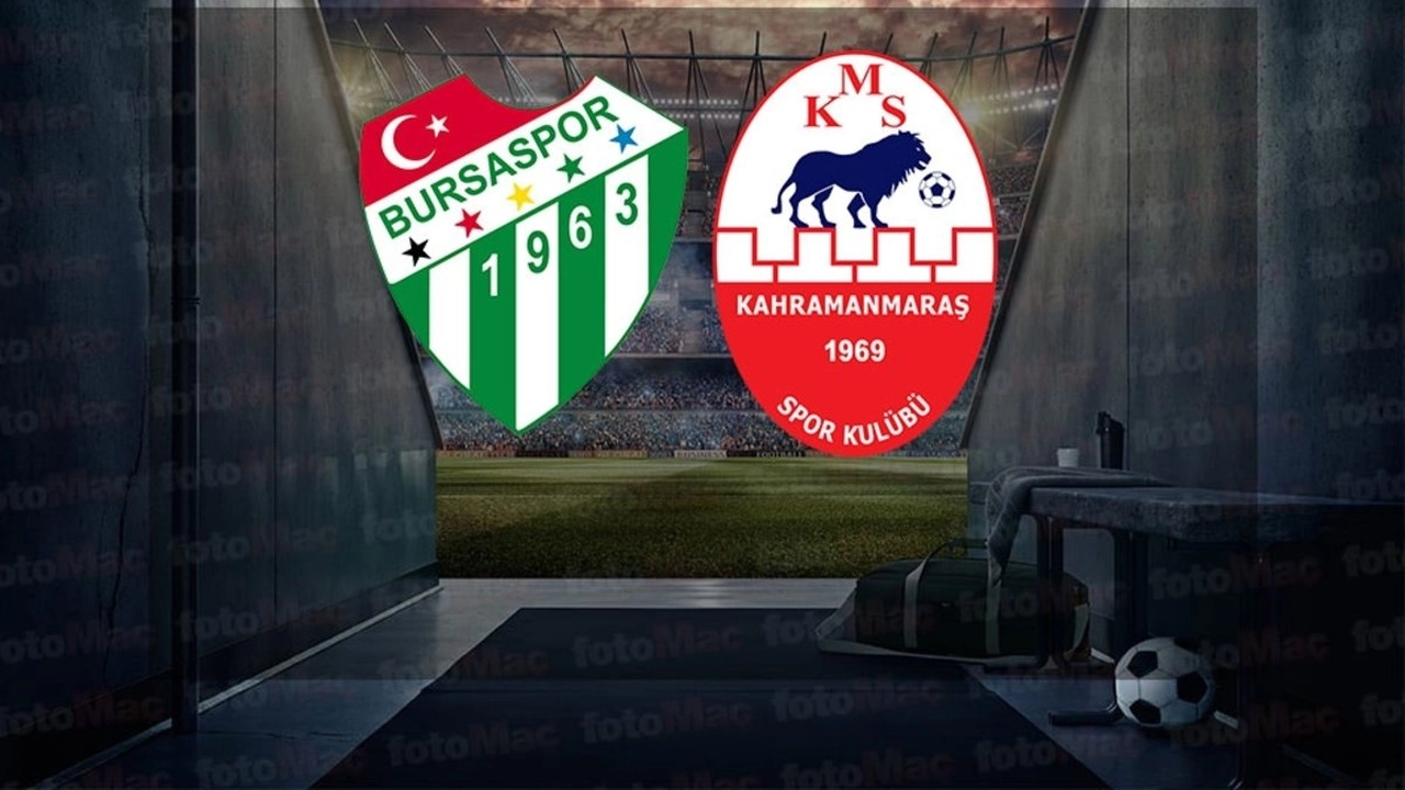 Bursaspor – Kahramanmaraşspor maçına hava engeli