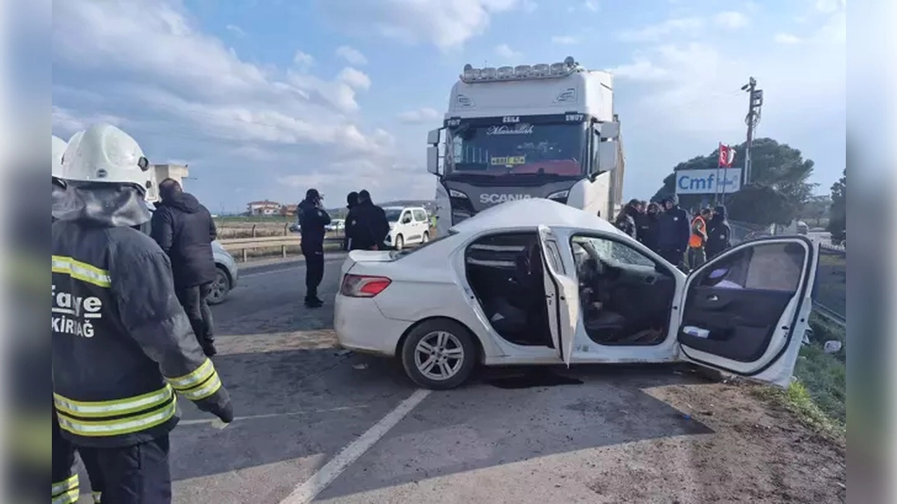 Tekirdağ’da feci kaza: Ölü ve yaralılar var