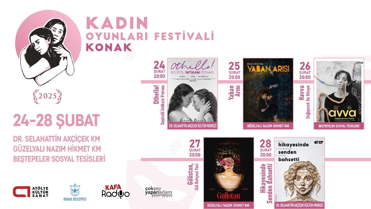 Konak, Kadın Oyunları Festivali’ne ev sahipliği yapacak