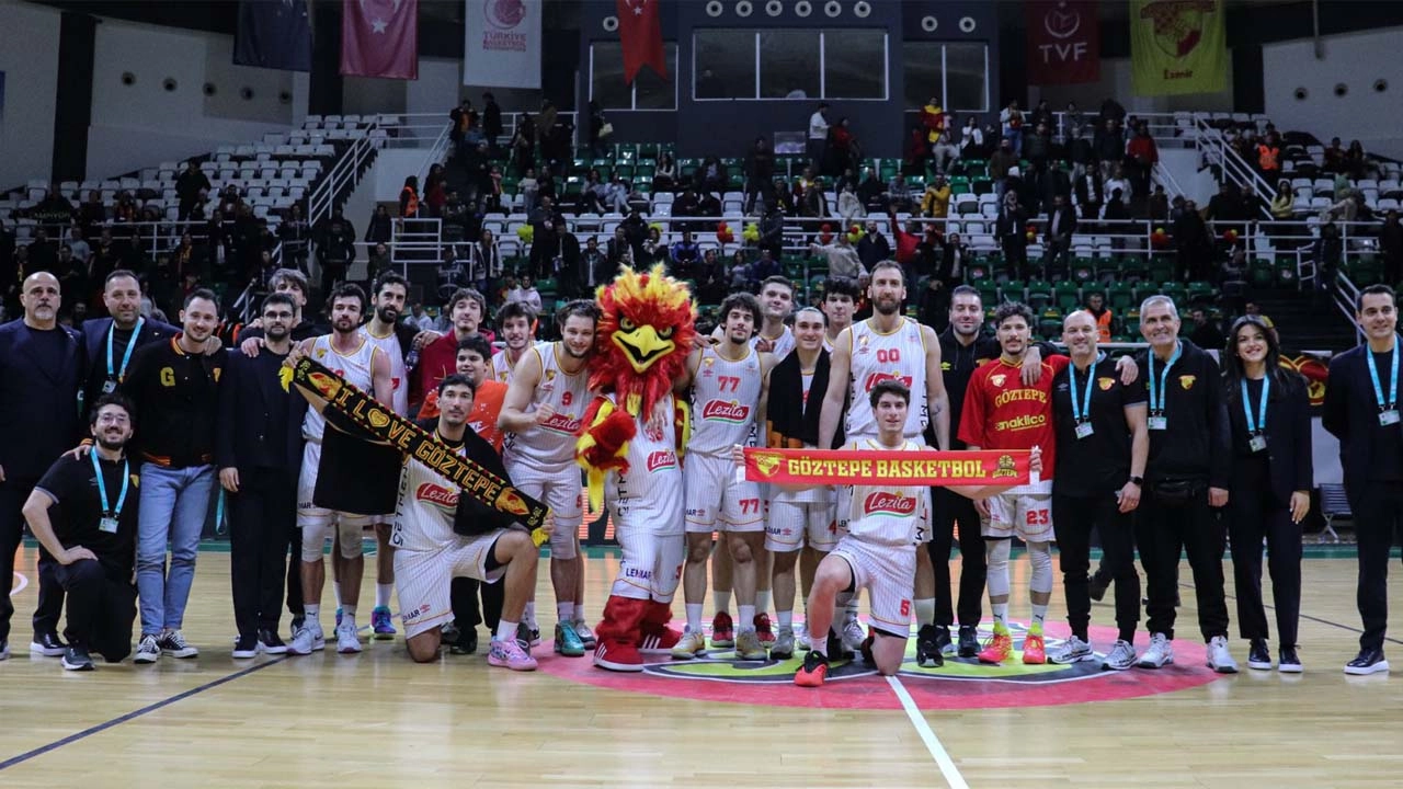 Göztepe basketbolda yüzler gülüyor