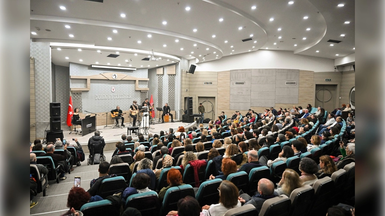 Anadolu Rock müziğinin iki efsanesi Bornova’da anıldı