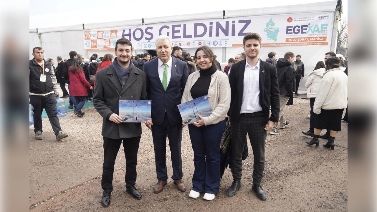 Ege Üniversitesi EGEKAF’ta: Rektör Budak’tan gençlere katılım çağrısı