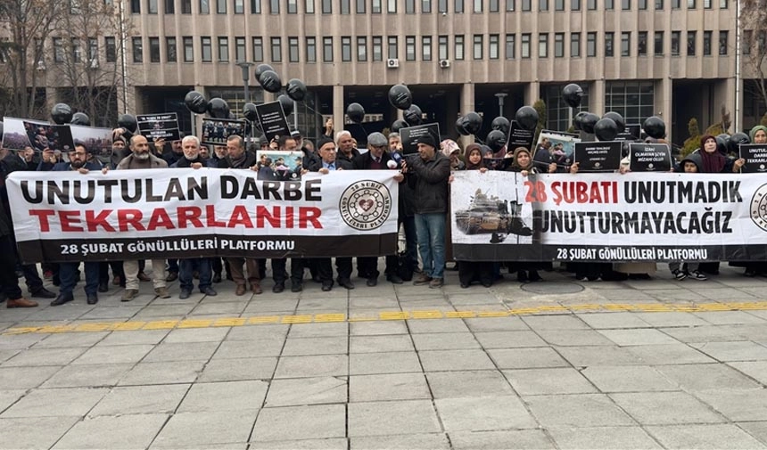 28 Şubat mağdurları Ankara'da bir araya geldi