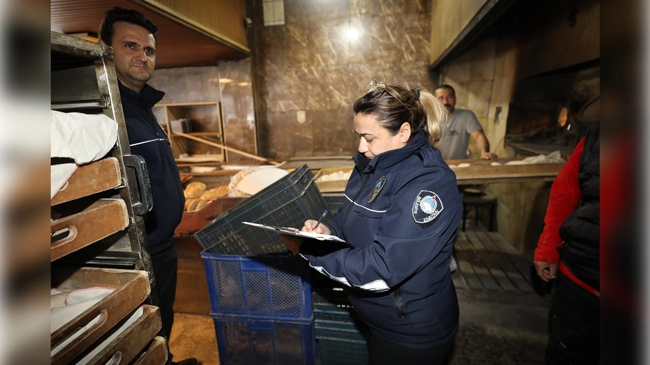 Menderes’te denetim mesaisi: Fırınlar denetlendi