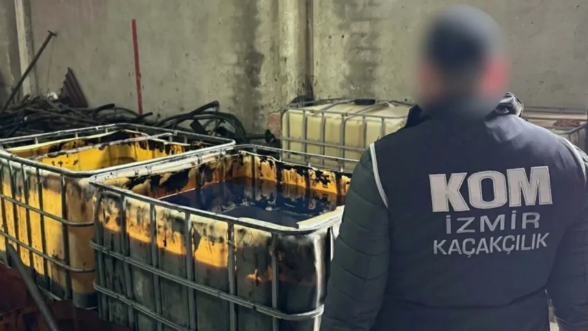 İzmir haber: 24 ton kaçak akaryakıt ele geçirildi haberinin görseli
