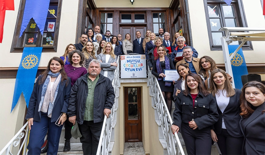 Konak Belediyesi’nden Rotaryenlere Oyunevi teşekkürü