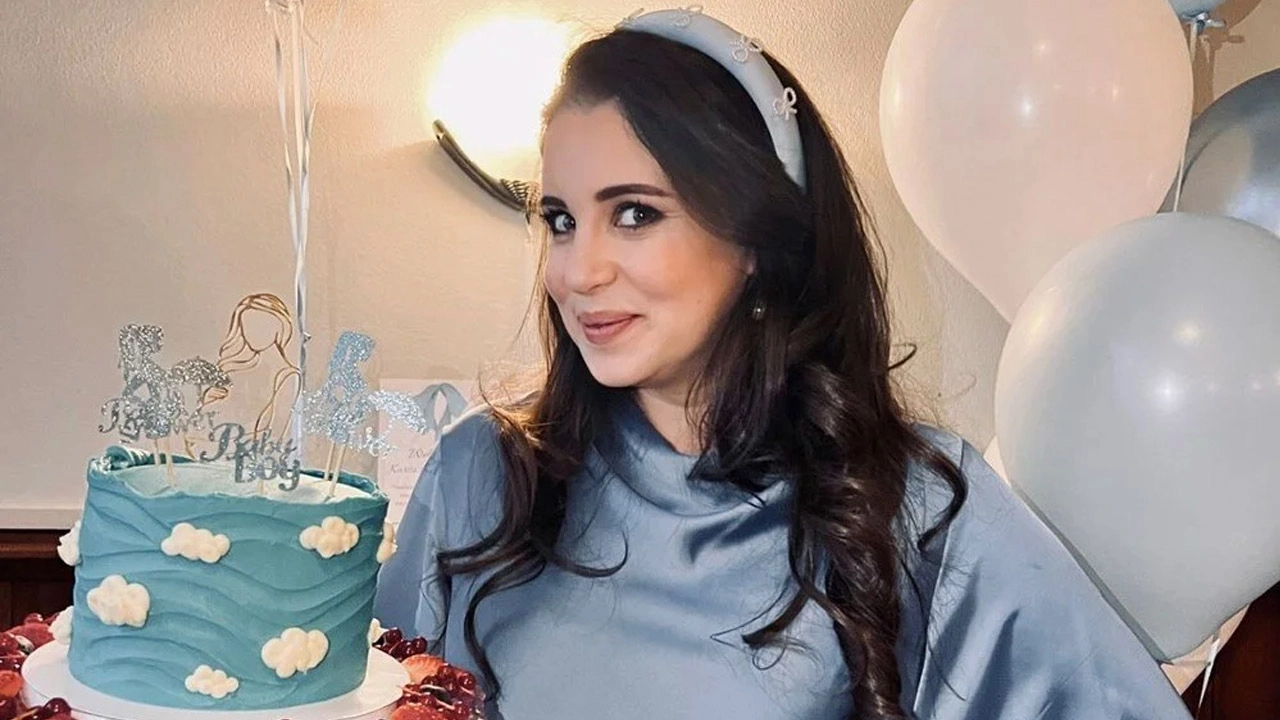 Karsu Dönmez, bebeği için baby shower partisi düzenledi