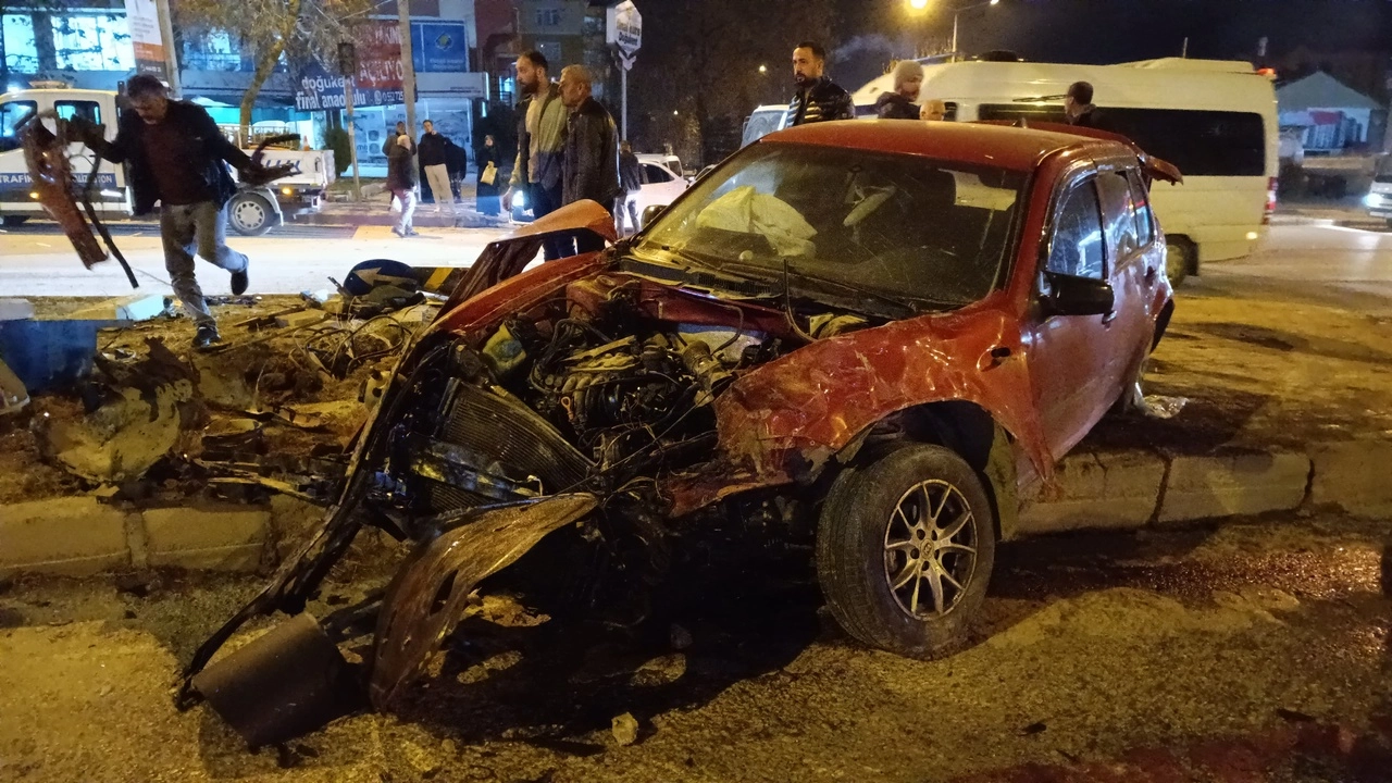 Elazığ’daki trafik kazasında 5 yaralı 