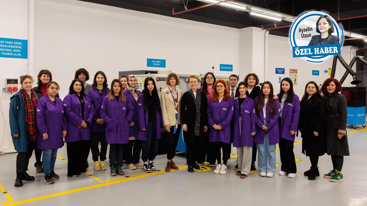 CNC Operatörlüğü kursu alan kadınlar kalıpları yıkacak